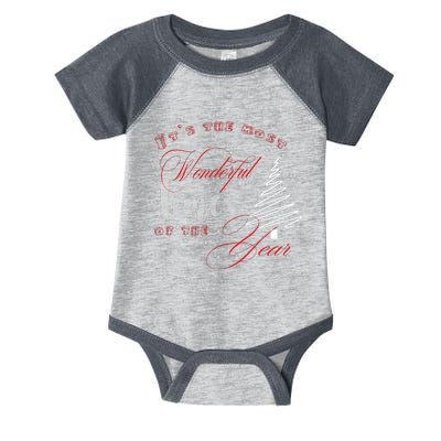 ItS The Most Wonderful Of The Year Infant Baby Jersey Bodysuit