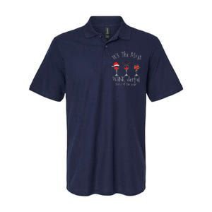 Its The Most Winederful Time Of The Year Funny Christmas Softstyle Adult Sport Polo