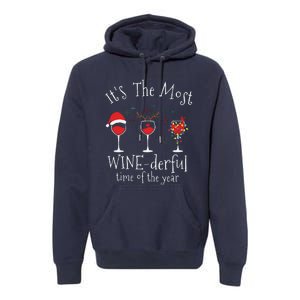 Its The Most Winederful Time Of The Year Funny Christmas Premium Hoodie