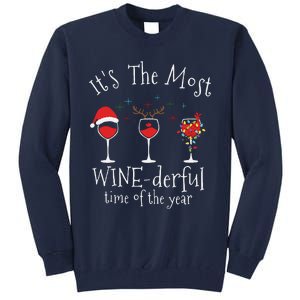 Its The Most Winederful Time Of The Year Funny Christmas Tall Sweatshirt