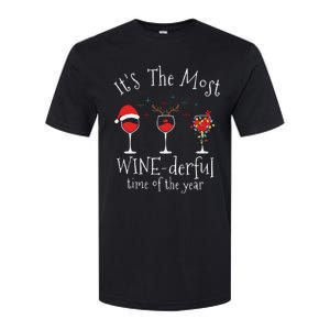 Its The Most Winederful Time Of The Year Funny Christmas Softstyle CVC T-Shirt