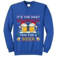 It’S The Most Wonderful Time For A Beer Christmas Sweater Gift Sweatshirt