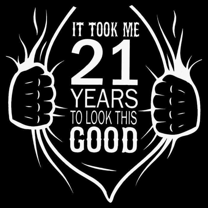 It Took Me 21 Years To Look This Good Gift For 21st Birthday Impact Tech Backpack