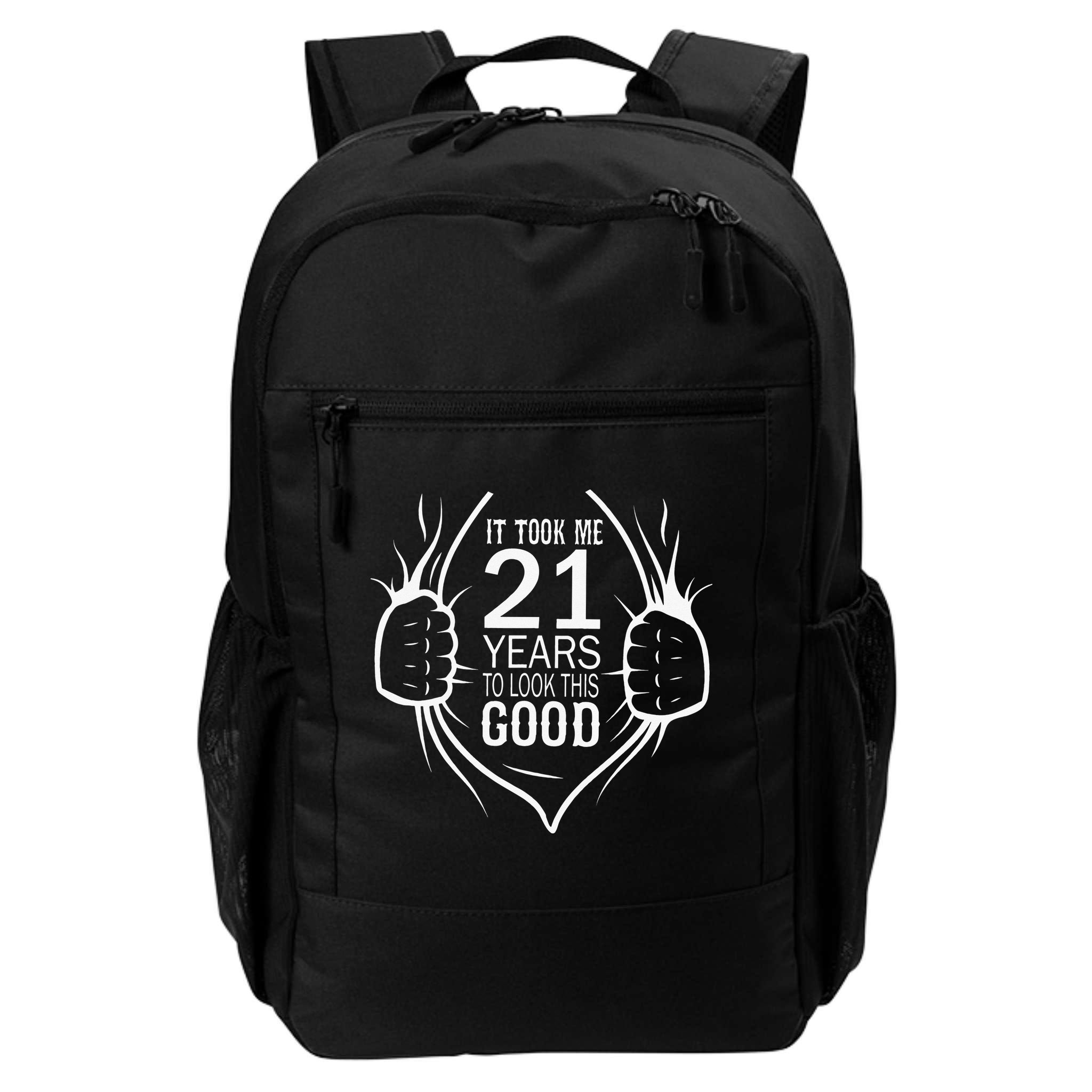 It Took Me 21 Years To Look This Good Gift For 21st Birthday Backpack