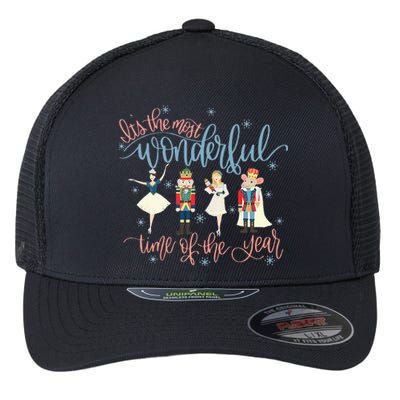 Its The Most Wonderful Time Of The Year xmas Nutcracker  Flexfit Unipanel Trucker Cap