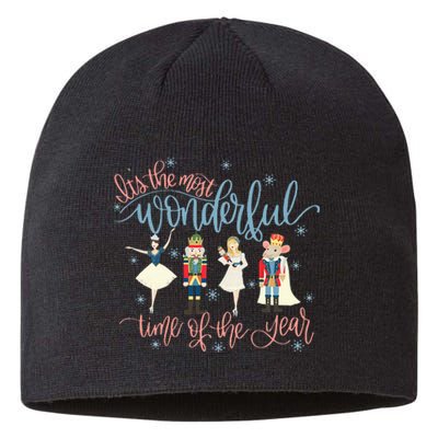 Its The Most Wonderful Time Of The Year xmas Nutcracker  Sustainable Beanie