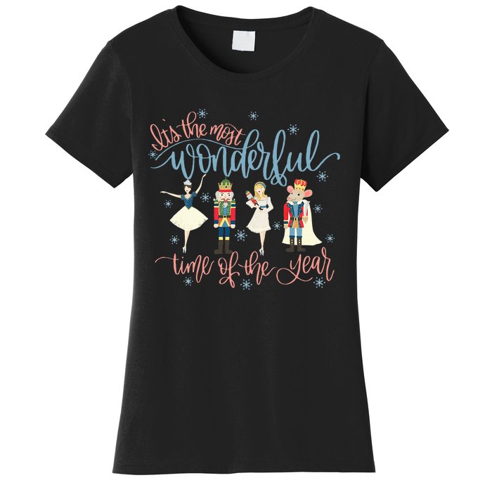 Its The Most Wonderful Time Of The Year xmas Nutcracker  Women's T-Shirt