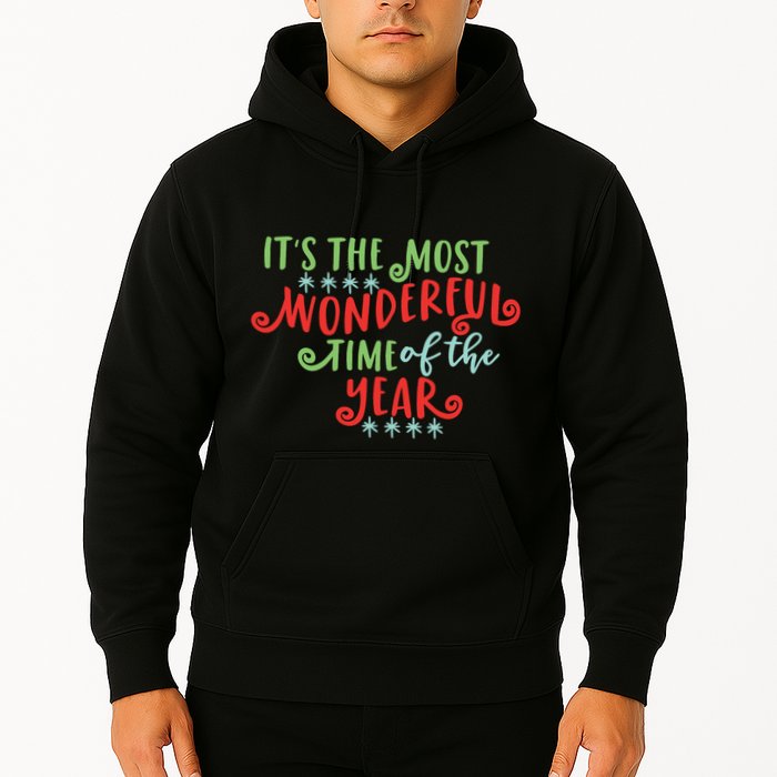 It's The Most Wonderful Time Of The Year Cute Christmas Hoodie