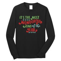 It's The Most Wonderful Time Of The Year Cute Christmas Long Sleeve Shirt