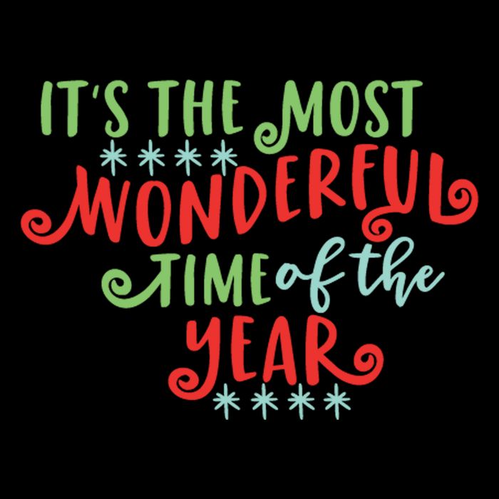 It's The Most Wonderful Time Of The Year Cute Christmas Apron