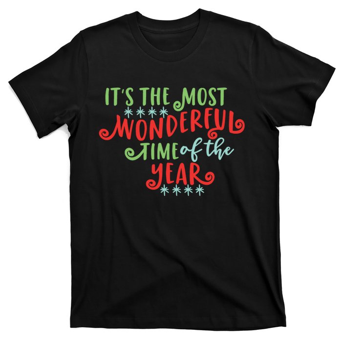 It's The Most Wonderful Time Of The Year Cute Christmas T-Shirt