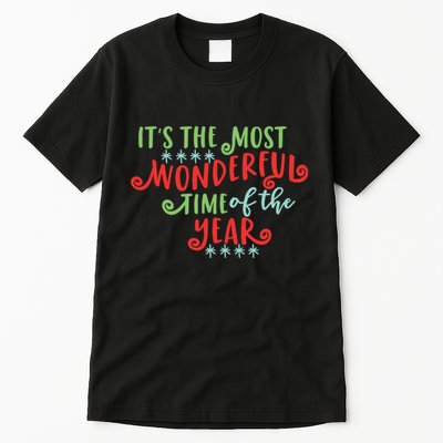 It's The Most Wonderful Time Of The Year Cute Christmas Tall T-Shirt