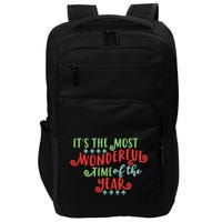 It's The Most Wonderful Time Of The Year Cute Christmas Impact Tech Backpack