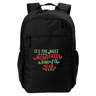 It's The Most Wonderful Time Of The Year Cute Christmas Backpack