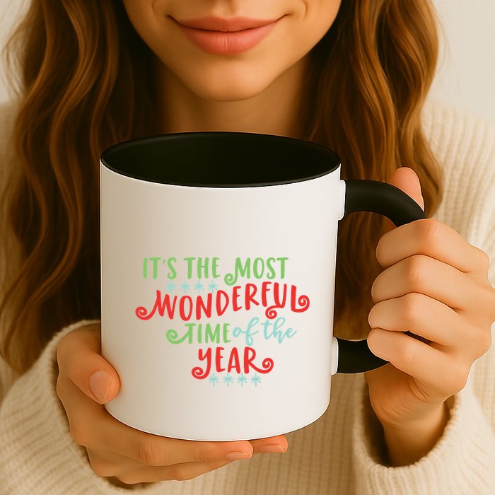 It's The Most Wonderful Time Of The Year Cute Christmas Mug
