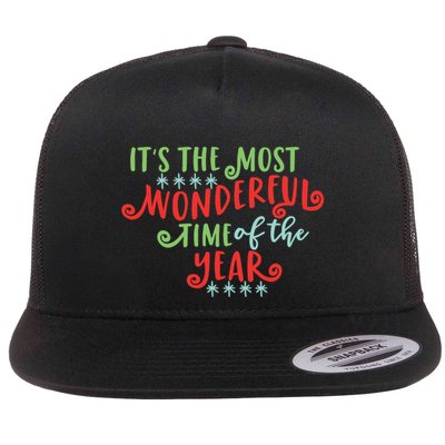 It's The Most Wonderful Time Of The Year Cute Christmas Flatbill Hat