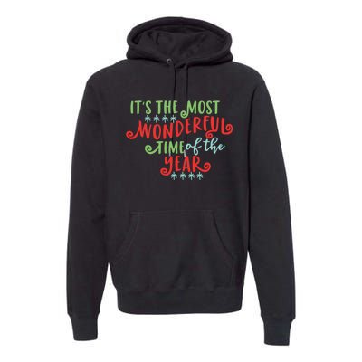 It's The Most Wonderful Time Of The Year Cute Christmas Premium Hoodie