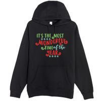 It's The Most Wonderful Time Of The Year Cute Christmas Premium Pullover Hoodie