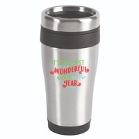 It's The Most Wonderful Time Of The Year Cute Christmas 16oz Travel Tumbler
