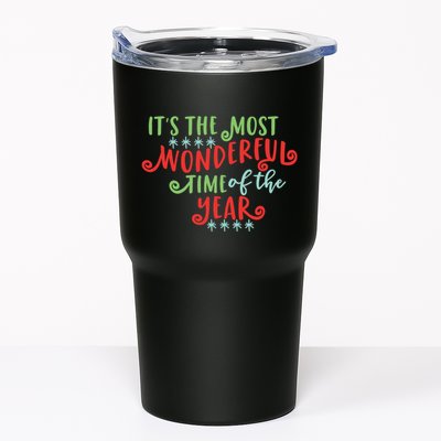 It's The Most Wonderful Time Of The Year Cute Christmas Tumbler