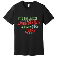 It's The Most Wonderful Time Of The Year Cute Christmas Premium T-Shirt