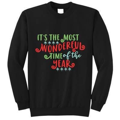 It's The Most Wonderful Time Of The Year Cute Christmas Tall Sweatshirt