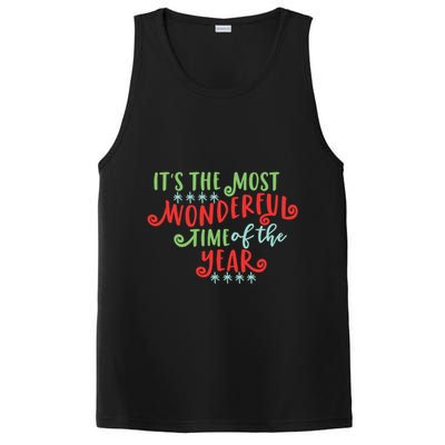 It's The Most Wonderful Time Of The Year Cute Christmas PosiCharge Competitor Tank