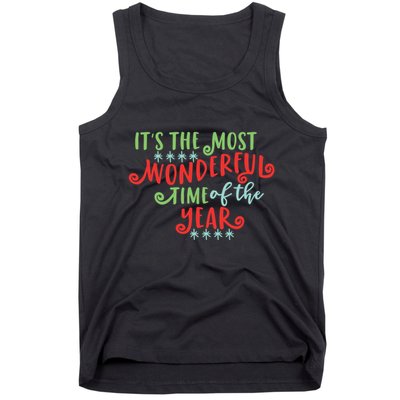 It's The Most Wonderful Time Of The Year Cute Christmas Tank Top