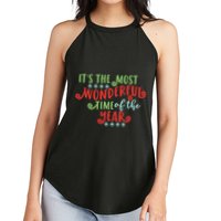 It's The Most Wonderful Time Of The Year Cute Christmas Women's Perfect Tri Rocker Tank