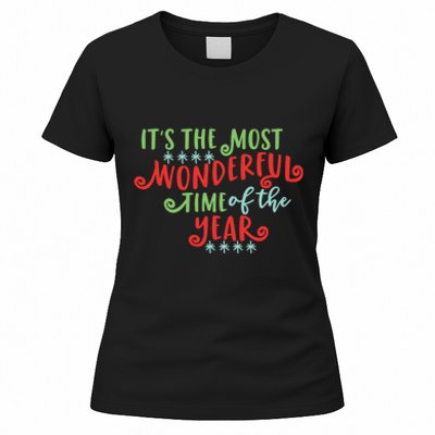 It's The Most Wonderful Time Of The Year Cute Christmas Women's T-Shirt