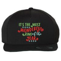 It's The Most Wonderful Time Of The Year Cute Christmas Wool Snapback Cap