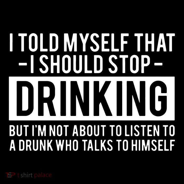 I Told Myself I Should Stop Drinking Magnet