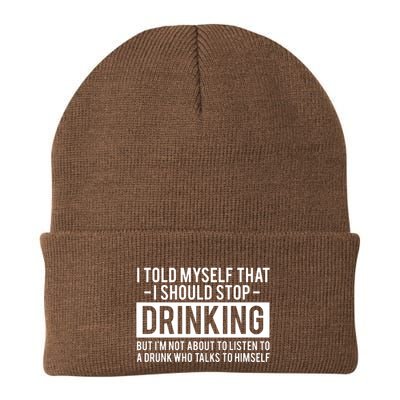 I Told Myself I Should Stop Drinking Beanie