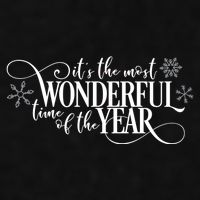 It's The Most Wonderful Time Of The Year Ladies PosiCharge Tri-Blend Wicking Tank