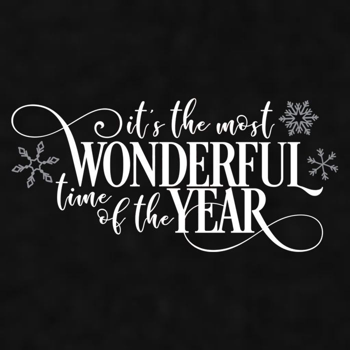 It's The Most Wonderful Time Of The Year Ladies PosiCharge Tri-Blend Wicking Tank