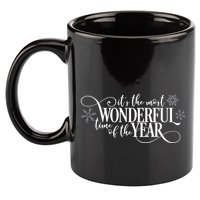 It's The Most Wonderful Time Of The Year 11oz C Handle Ceramic Mug
