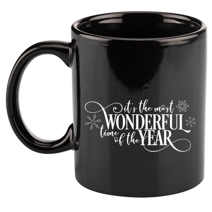 It's The Most Wonderful Time Of The Year 11oz C Handle Ceramic Mug