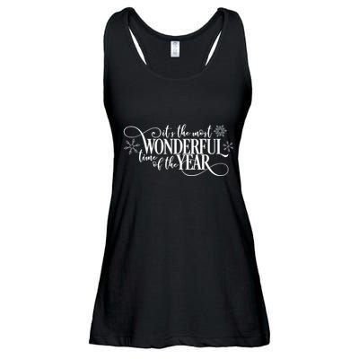 It's The Most Wonderful Time Of The Year Ladies Essential Flowy Tank