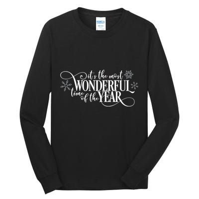 It's The Most Wonderful Time Of The Year Tall Long Sleeve T-Shirt