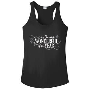 It's The Most Wonderful Time Of The Year Ladies PosiCharge Competitor Racerback Tank