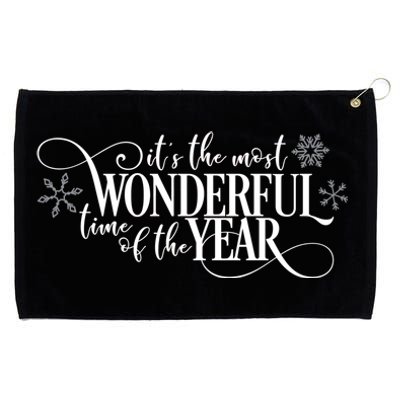 It's The Most Wonderful Time Of The Year Grommeted Golf Towel