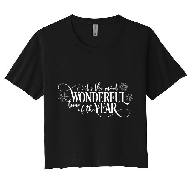 It's The Most Wonderful Time Of The Year Crop Top