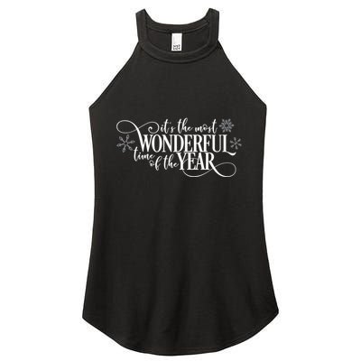 It's The Most Wonderful Time Of The Year Women's Perfect Tri Rocker Tank