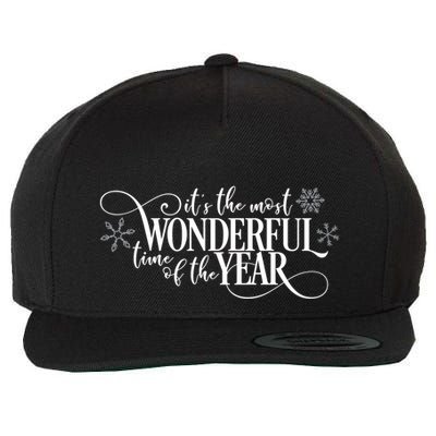 It's The Most Wonderful Time Of The Year Wool Snapback Cap
