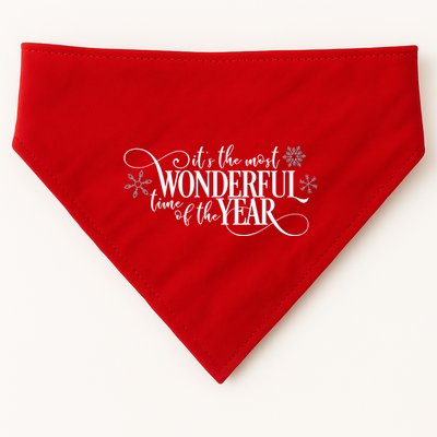 It's The Most Wonderful Time Of The Year USA-Made Doggie Bandana