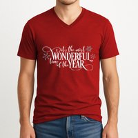 It's The Most Wonderful Time Of The Year V-Neck T-Shirt