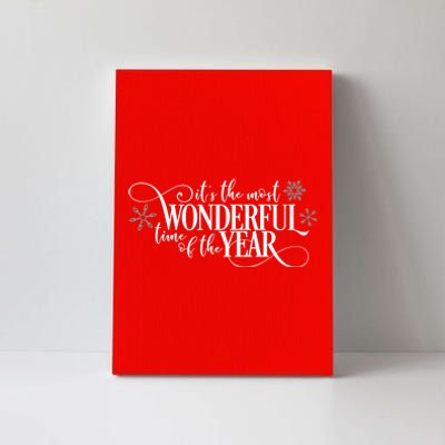 It's The Most Wonderful Time Of The Year Canvas