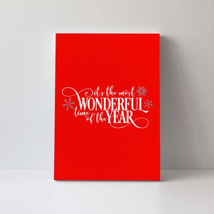 It's The Most Wonderful Time Of The Year Canvas