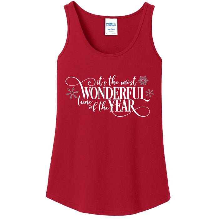 It's The Most Wonderful Time Of The Year Ladies Essential Tank