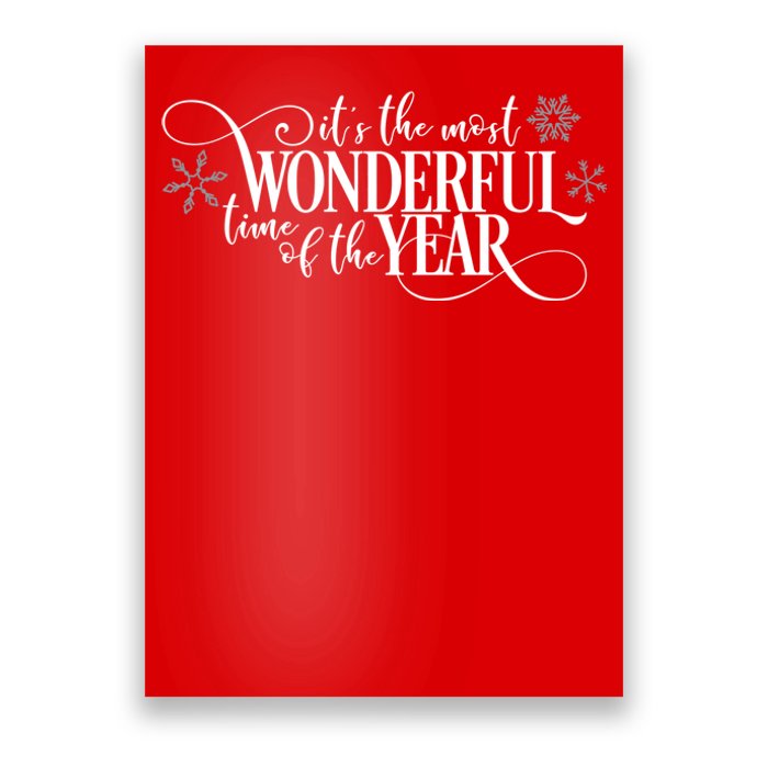 It's The Most Wonderful Time Of The Year Poster